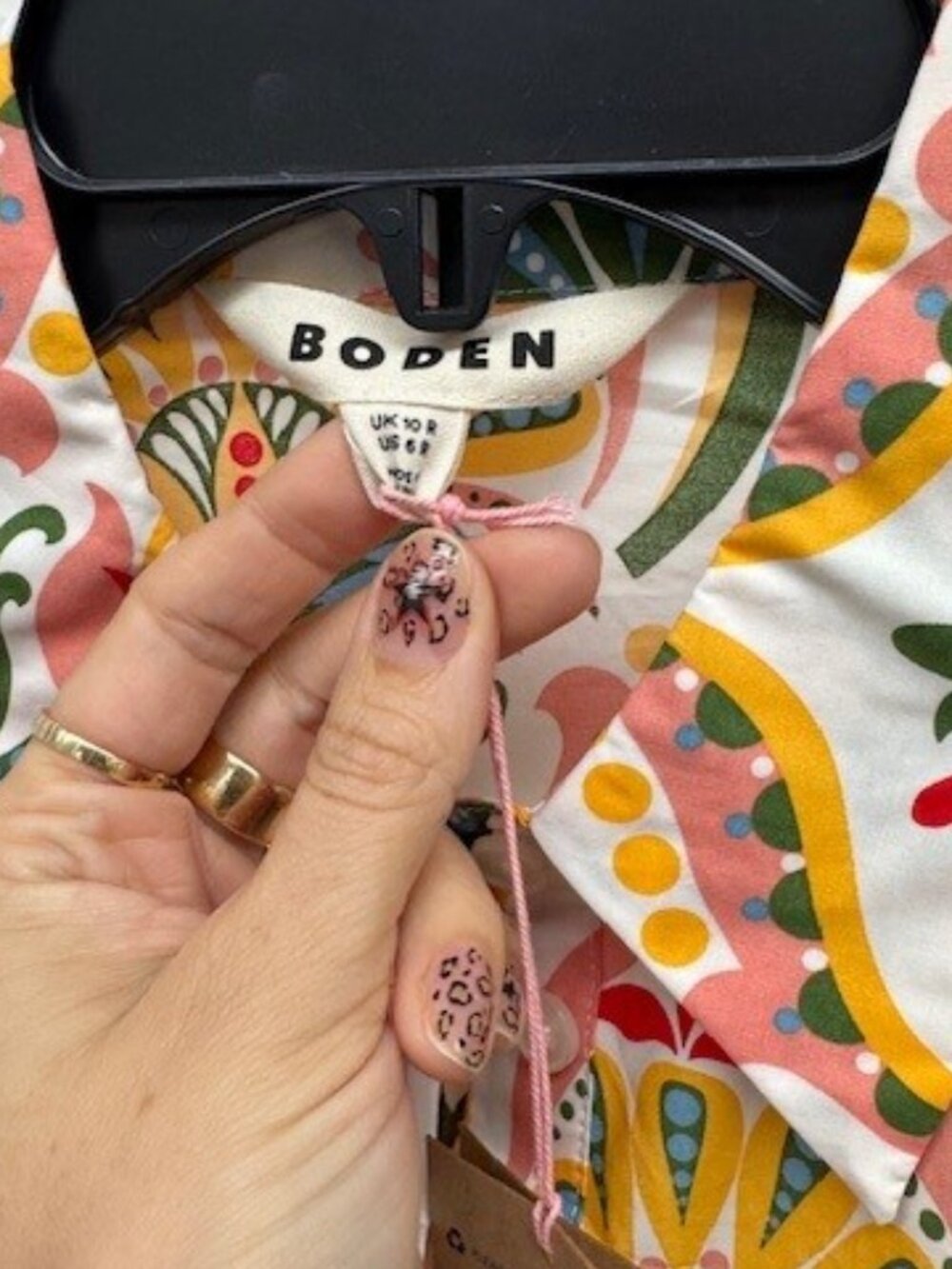 BODEN Clara Cotton Shirt Dress, Size 6 | NWT - Picture 7 of 12